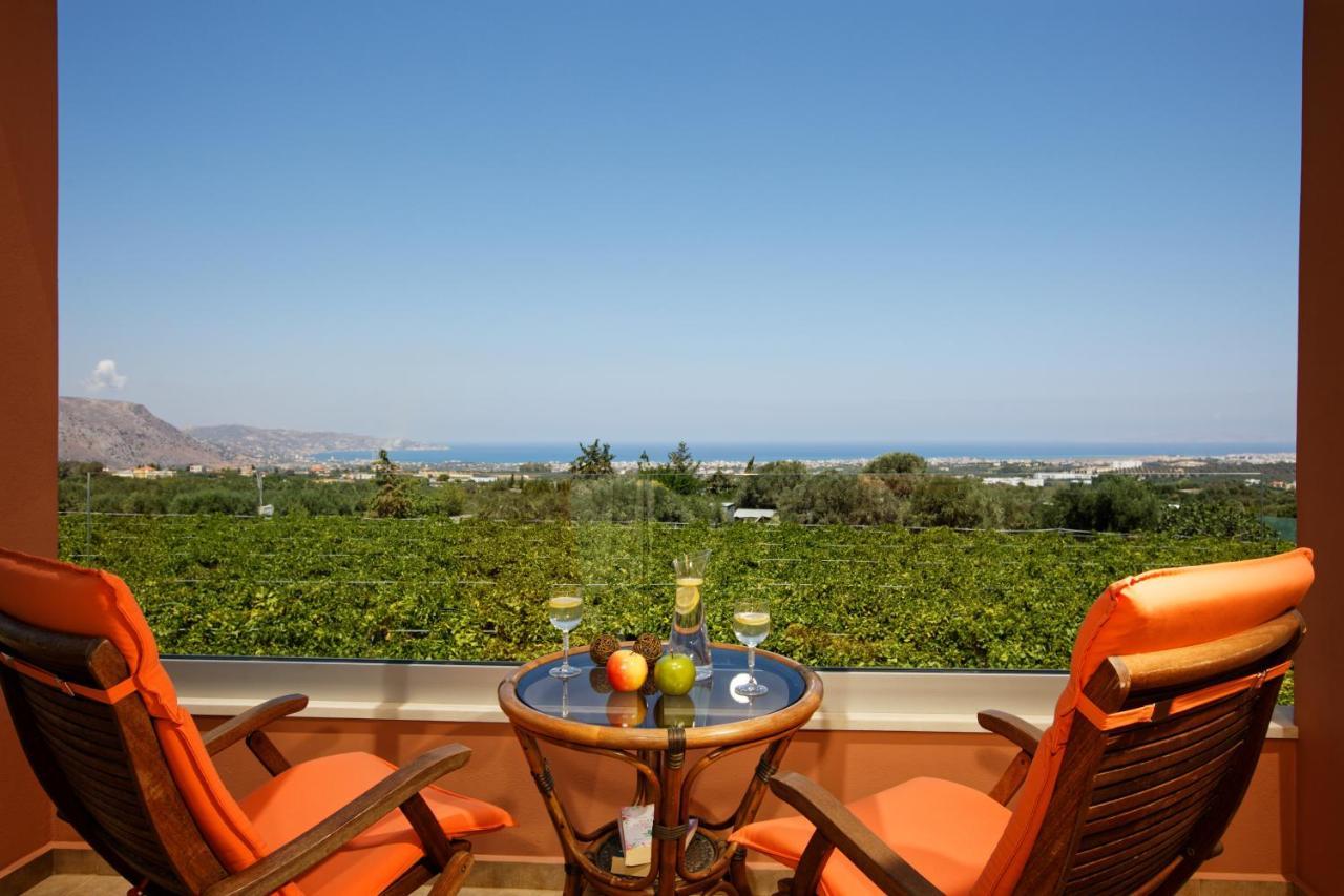 Cretan Vineyard Hill Villa Kato Kalesia Esterno foto