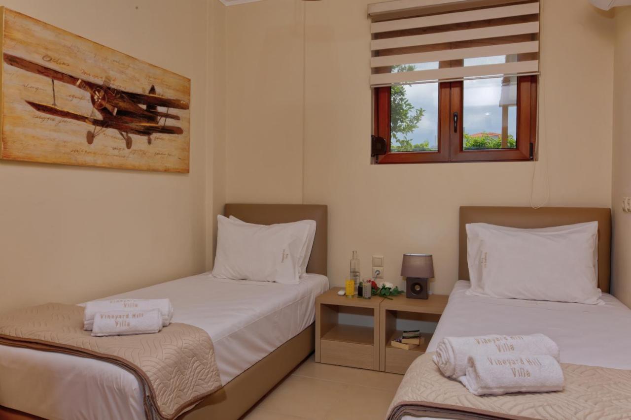 Cretan Vineyard Hill Villa Kato Kalesia Esterno foto