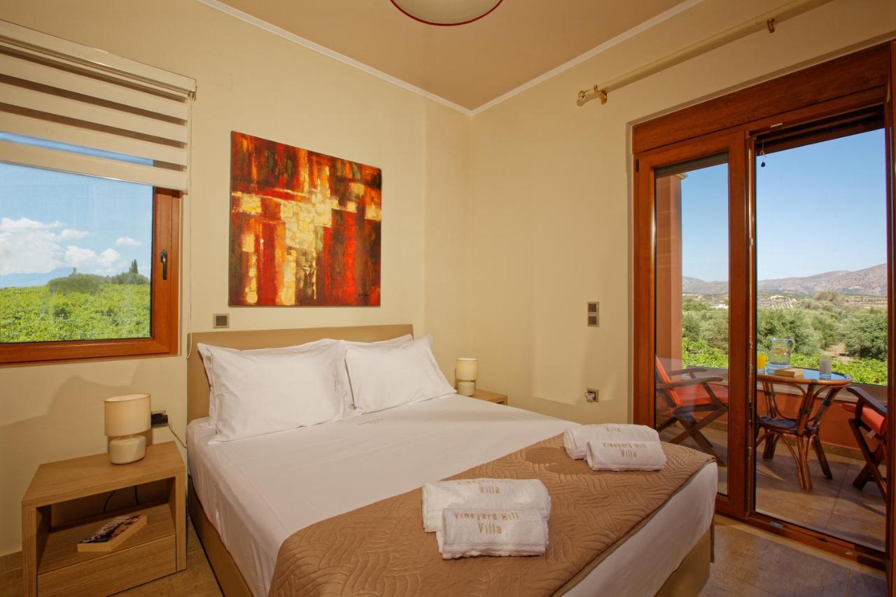 Cretan Vineyard Hill Villa Kato Kalesia Esterno foto