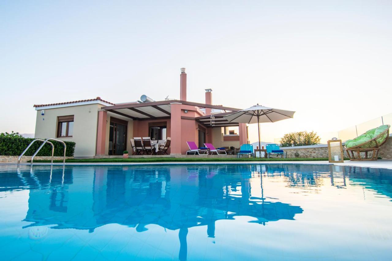 Cretan Vineyard Hill Villa Kato Kalesia Esterno foto