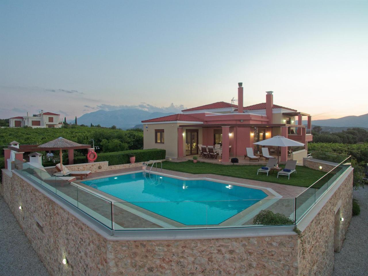 Cretan Vineyard Hill Villa Kato Kalesia Esterno foto